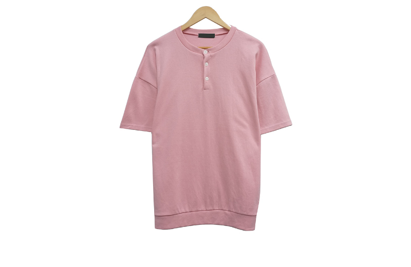 半袖Tシャツ ベビーピンク 商品カラー画像-S1L8