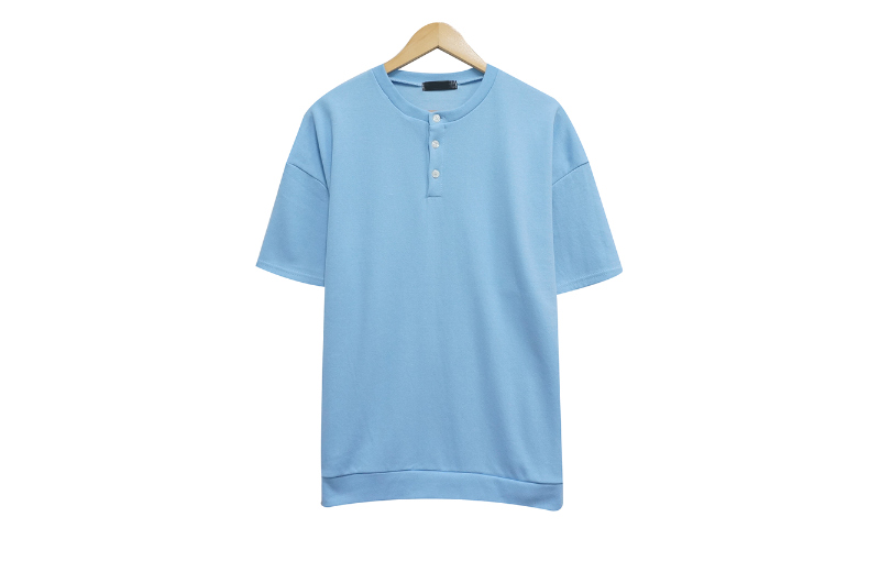 半袖Tシャツ スカイブルー 商品カラー画像-S1L12