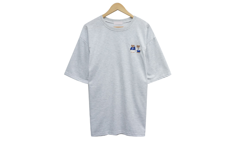 半袖Tシャツ ホワイト 商品カラー画像-S1L6