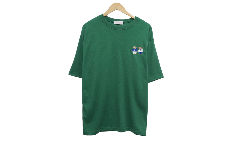 半袖Tシャツ グリーン 商品カラー画像-S1L9