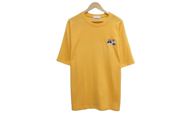 半袖Tシャツ マスタード 商品カラー画像-S1L11
