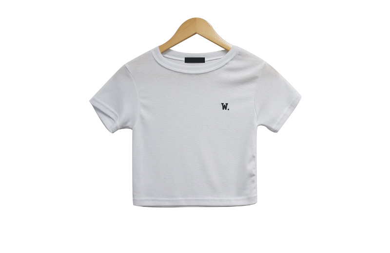 短袖T恤 white 彩色图像-S1L6