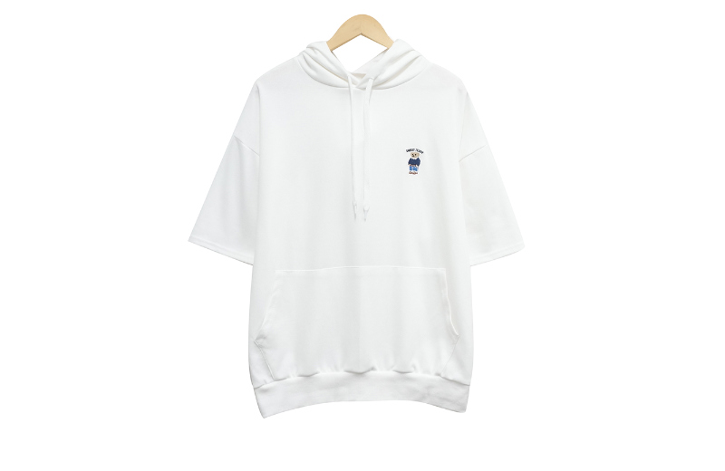 短袖T恤 white 彩色图像-S1L6