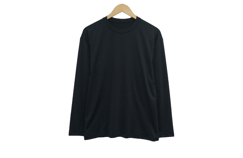 長袖Tシャツ グレーブルー 商品カラー画像-S1L10