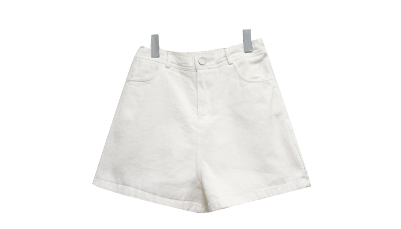 短裤 white 彩色图像-S4L29