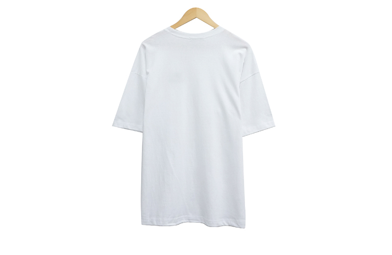 短袖T恤 white 彩色图像-S1L7