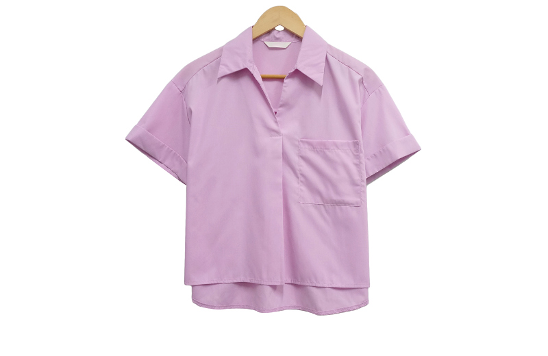 半袖Tシャツ ベビーピンク 商品カラー画像-S1L10