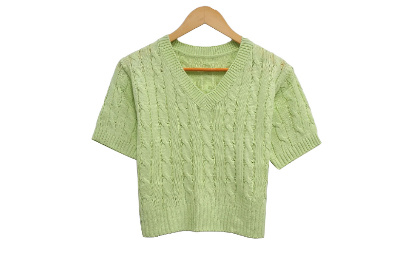 半袖Tシャツ ライム 商品カラー画像-S1L10