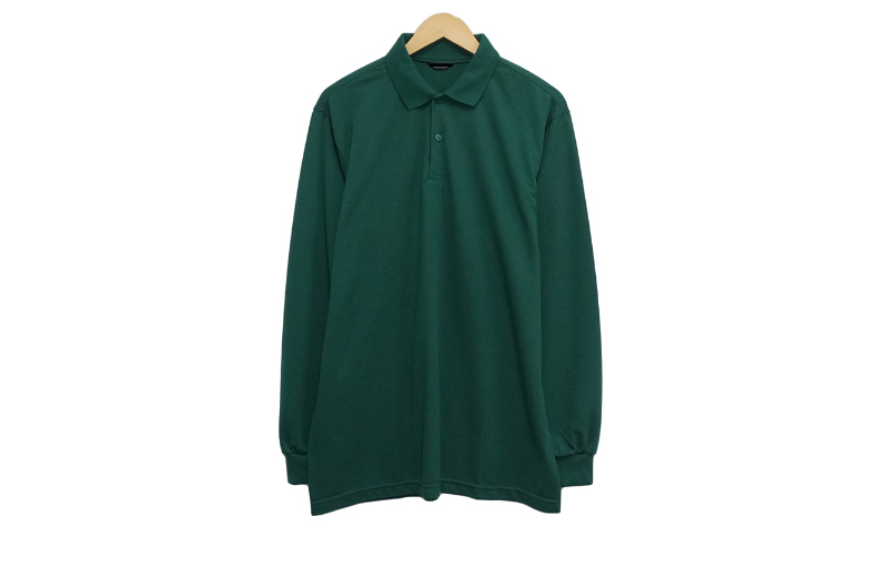 長袖Tシャツ グリーン 商品カラー画像-S1L9