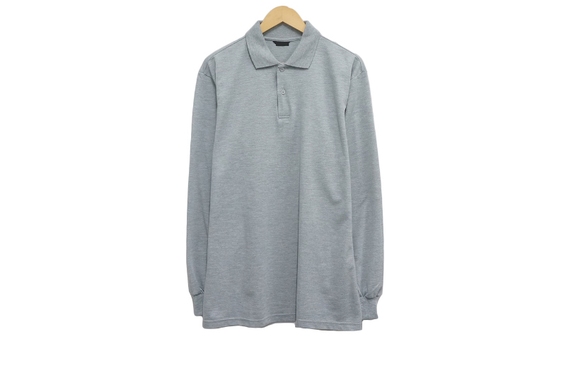 長袖Tシャツ グレー 商品カラー画像-S1L11
