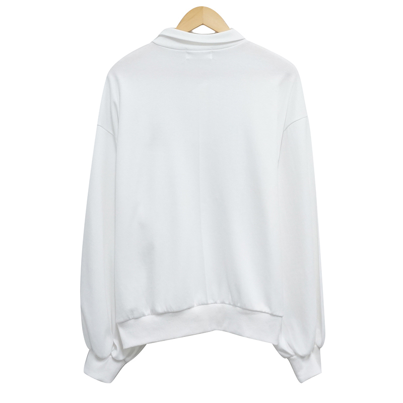 長袖Tシャツ ホワイト 商品カラー画像-S1L39