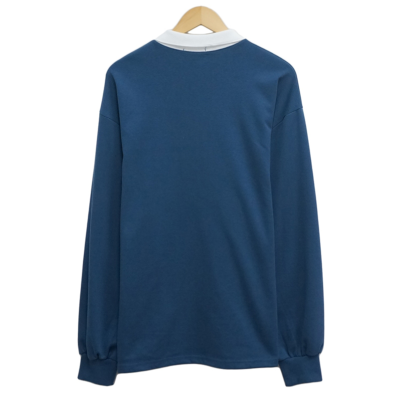 長袖Tシャツ ネイビーブルー 商品カラー画像-S1L33