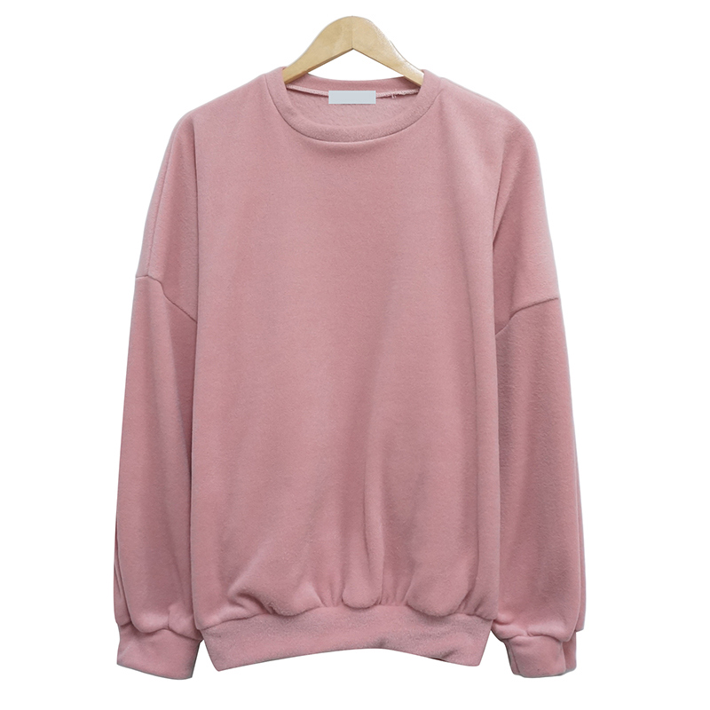 長袖Tシャツ ベビーピンク 商品カラー画像-S1L43