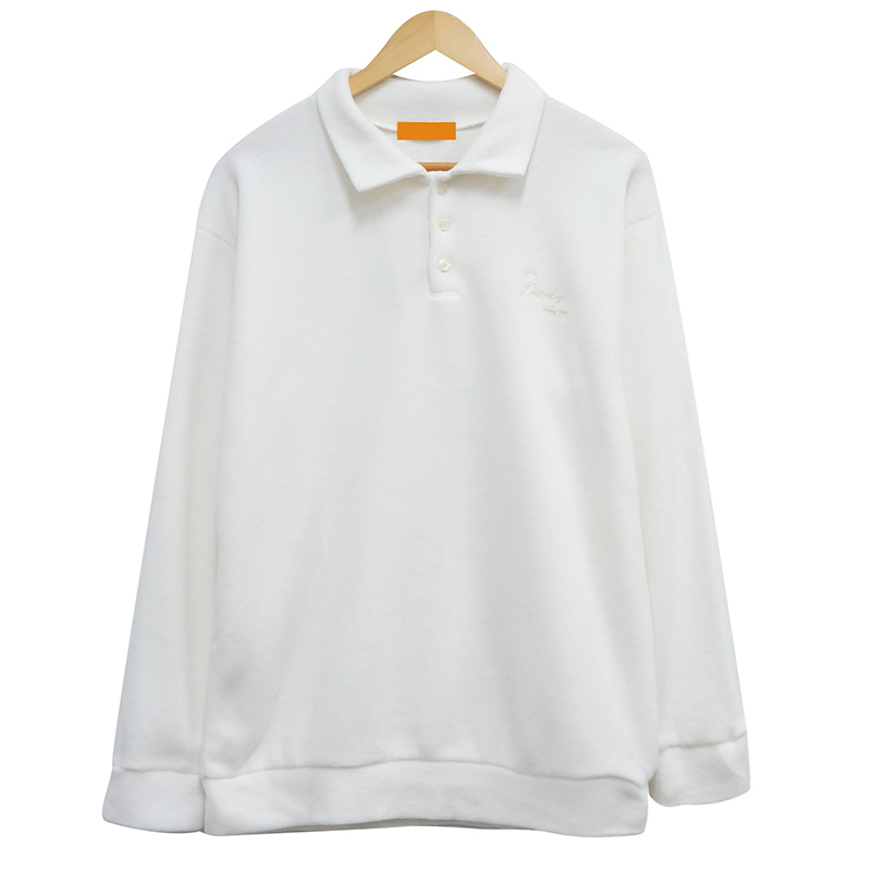 長袖Tシャツ ホワイト 商品カラー画像-S1L32