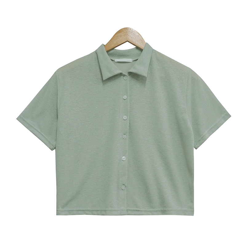 半袖Tシャツ ミント 商品カラー画像-S1L43