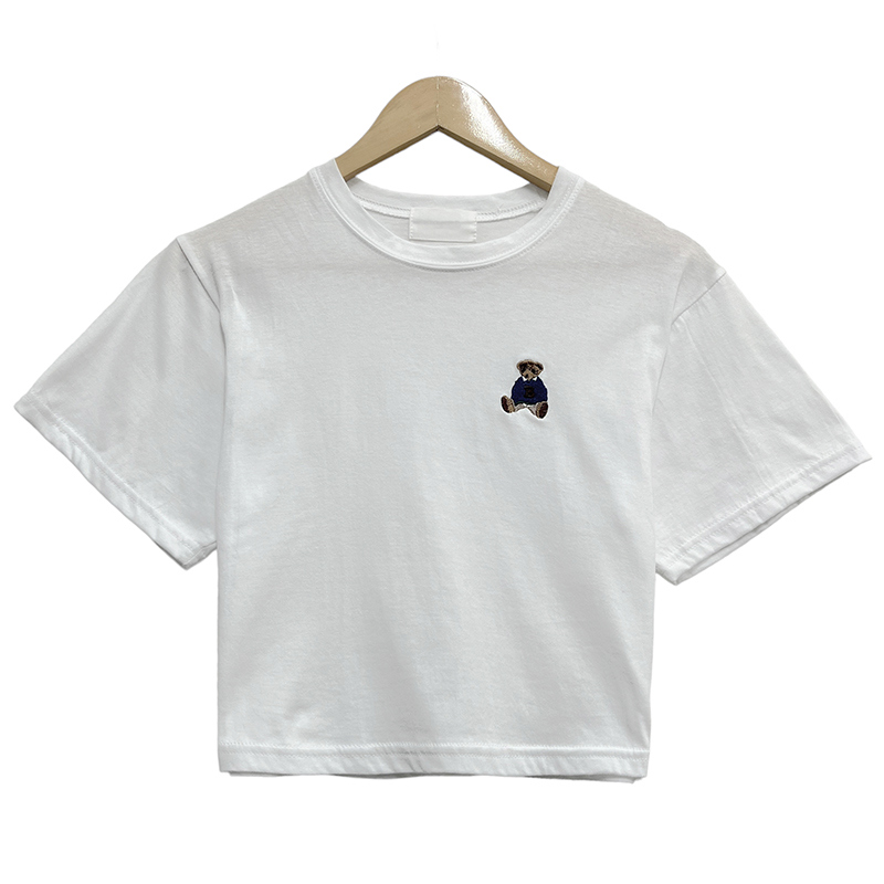 半袖Tシャツ ホワイト 商品カラー画像-S2L8