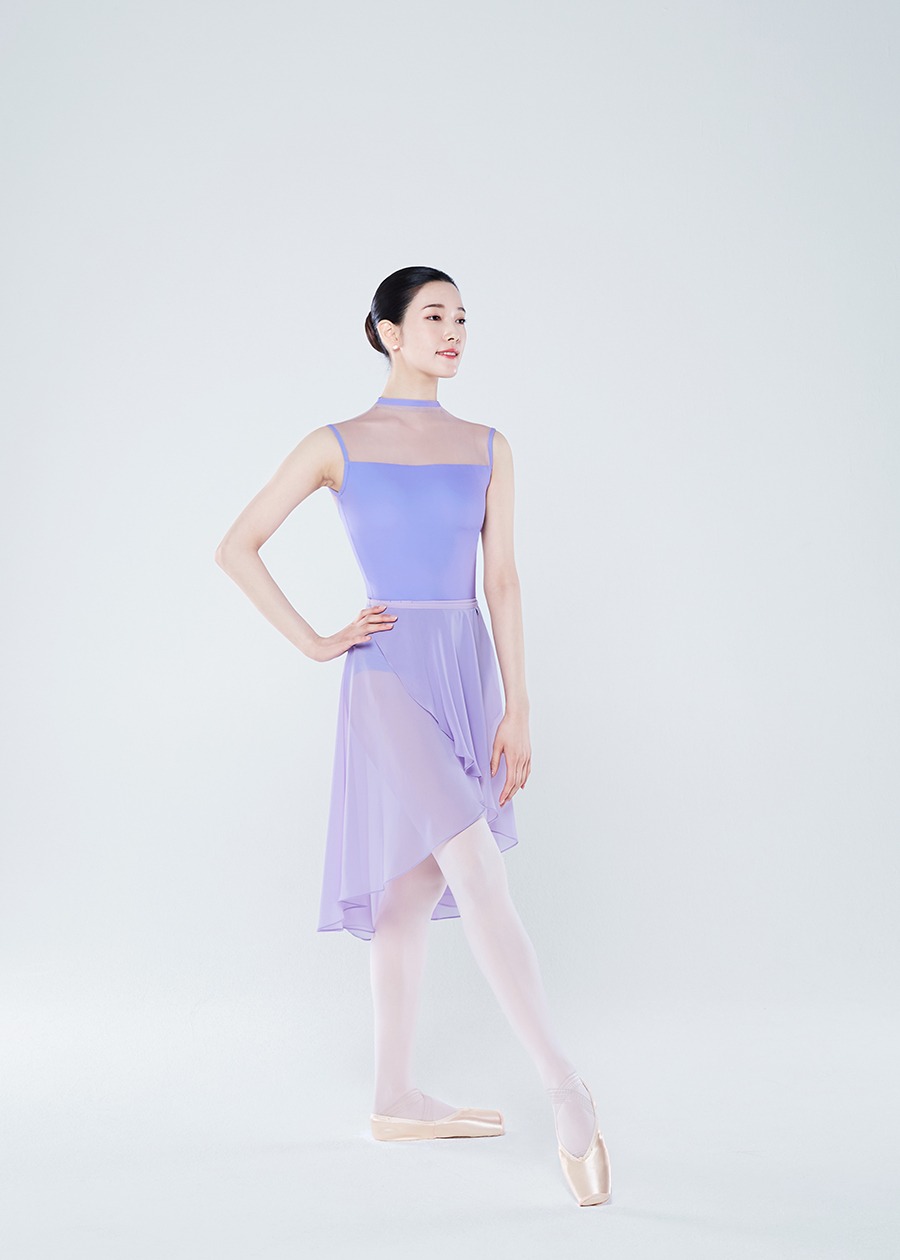 BYPLIE バイプリエ バレエスカート Ombre Lavender Fog BYPLIE バイプリエ バレエスカート Ombre Lavender Fog