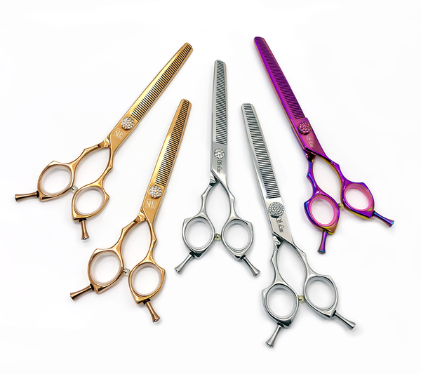 ERAD6548 / 7055消しゴムスキバサミ7インチ/ 6.5インチ - Silver Line