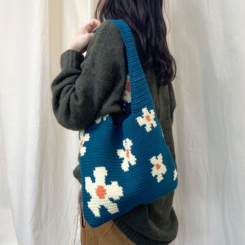 [DIY키트] 꽃님이 가방 Flower Crochet Bag