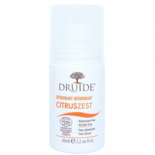 Druide Roll On Deodorant Citrus Zest (65 mL) 드루이드 시트러스 제스트 오가닉 데오드란트