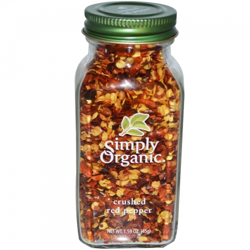 Simply Organics -Crushed Red Pepper- 심플리 오가닉 - 크러쉬드 레드 페퍼 68G