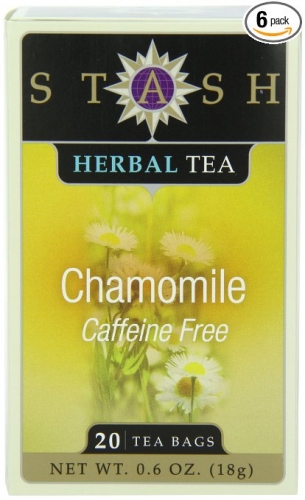 40%할인★Stash Tea 스태쉬 티 - Chamomile Herbal Premium Tea 캐모마일 허브 프리미엄 티 20ct