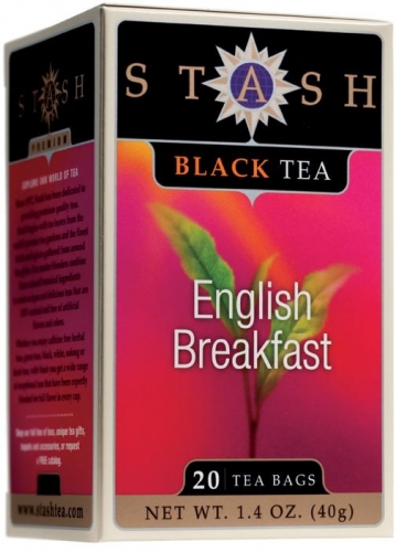 40%할인★Stash Tea 스태쉬 티 - English Breakfast 잉글리쉬 브렉페스트 20ct