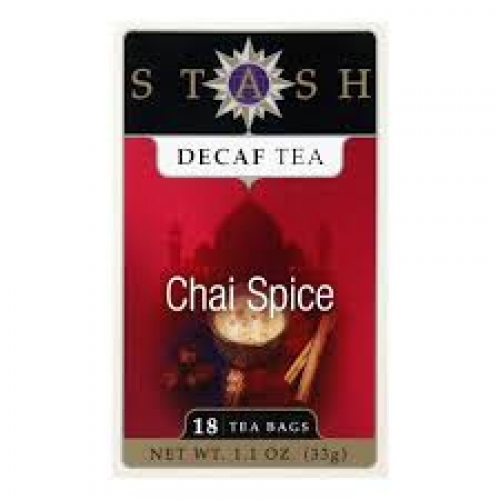 40%할인★Stash Tea 스태쉬 티 - Decaf Chai Spice 디카프 차이 스파이시 18ct