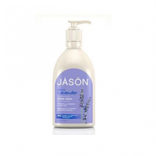 Jason Natural Cosmetics 제이슨 네츄럴 코스메틱 - Calming Lavender Satin Soap 카밍 라벤더 비누 473ml