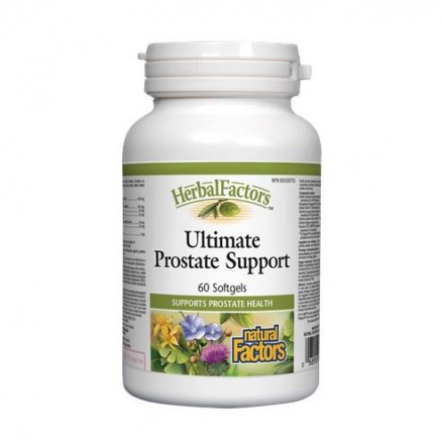 Natural Factors - Ultimate Prostate Support 60sgels