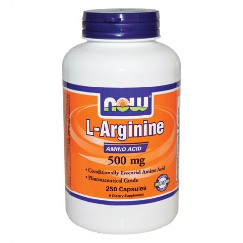 Now Foods -L Arginine 500mg - 100 Capsules -  나우 푸드 - L 아르기닌 -캡슐
