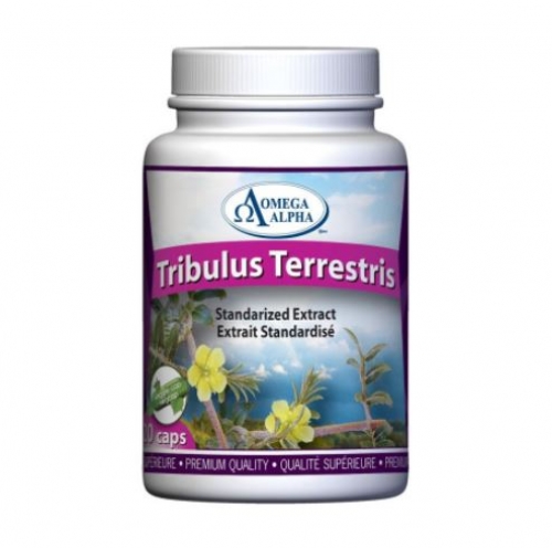 Omega Alpha (오메가 알파) - Tribulus Terrestris 120 vcaps (남가새/호르몬 촉진)