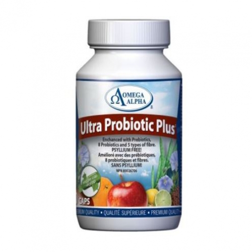 Omega Alpha (오메가 알파) - Ultra Probiotic Plus 60vcaps (울트라 프로바이오틱 플러스)