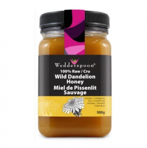 Wedderspoon  - 100% Raw Dandelion Honey, New Zealand 500g