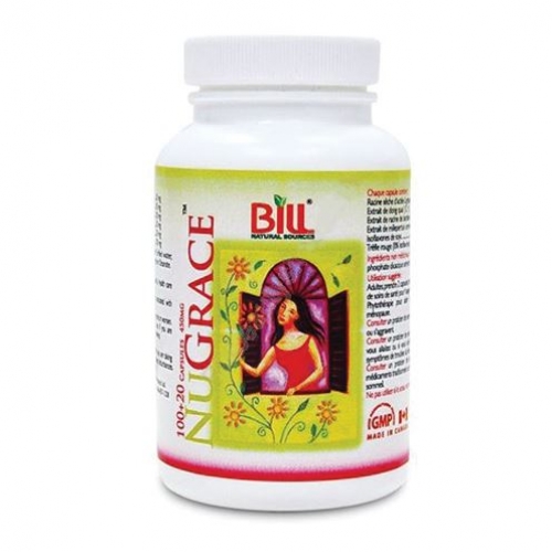 Bill - NuGrace™ 450mg 120 capsules - [빌] - 누그레이스 폐경기/갱년기 완화제 - 120 캡슐