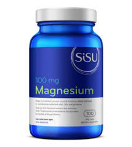 SISU - 시수 MAGNESIUM 250 MG (마그네슘 250mg) 100캡슐