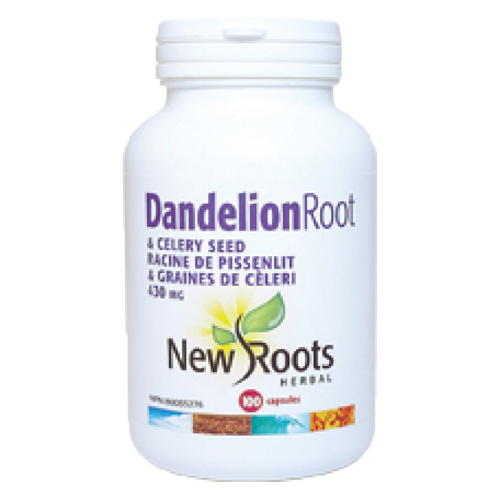 NEW ROOTS - Dandelion Root &amp; Celery Seed 100 Caps(100정)