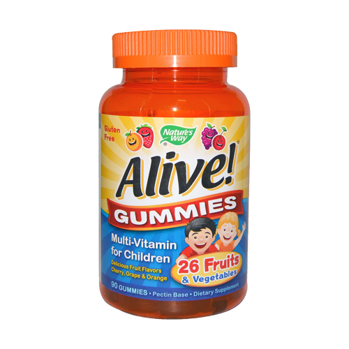 NEATURE&#039;S WAY - Alive Multivitamin for children (식이 보조제)- 90 Gummies(90개)