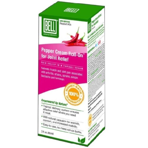 Bell - PEPPER CREAM FOR JOINT RELIEF ROLL-ON 90ML
