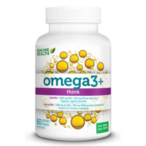 Genuine Health - Omega3+ Think (오메가3 플러스 띵크) 60 소프트젤