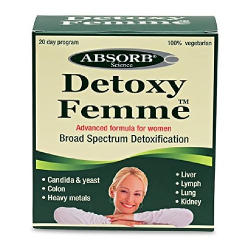 (Absorb Science) 데톡시 팜므 20일분 - Detoxy Femme Kit
