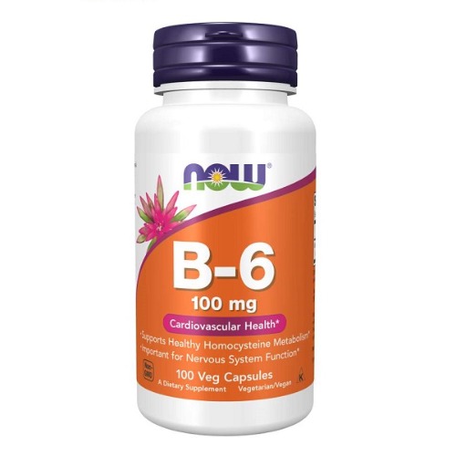 Now Foods 나우 푸드 - Vitamin B6 100mg 100C 비타민 B6 100캡슐