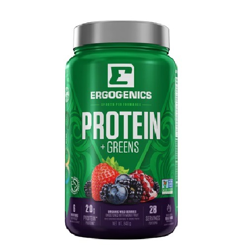 Ergogenics Nutrition Plant Protein + Greens Fruits Flavour 720g 프로틴파우더