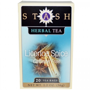 40%할인★Stash Tea 스태쉬 티 - Licorice Spice Premium Tea  리콜리쉬 스파이스 프리미엄 티 20ct