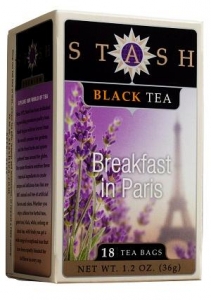 40%할인★Stash Tea 스태쉬 티 - Breakfast in Paris Black Tea 블랙퍼스트 인 파리스 블랙티 18ct
