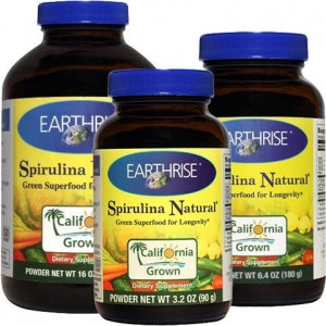 Earthrise 얼쓰라이즈 - Spirulina Natural Powder 스피루리나 네츄럴 파우더 - 사이즈선택1