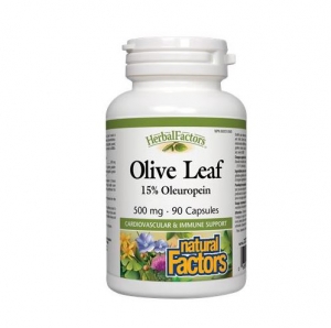 Natural Factors 내추럴 팩터스 - Olive Leaf 올리브잎 추출물 90caps