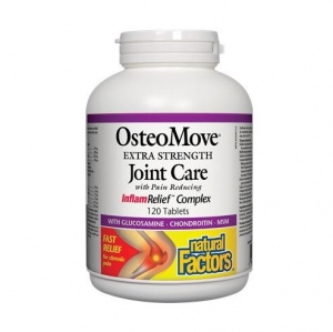 Natural Factors 내추럴 팩터스 - OsteoMove (Extra Strength Joint Care) (조인트 케어) 120tabs