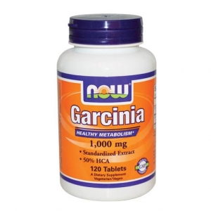 Now Foods -Garcinia 1000mg 50% HCA  120tabs - 나우 푸드 - 가르시니아(등황)  -120정