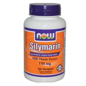 Now Foods -Silymarin 150mg 80%+ Turmeric -120Vcap- 나우 푸드 -실리마린+ 강황  -베지 캡슐